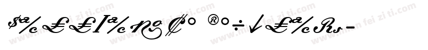 Dalliance Regular字体转换